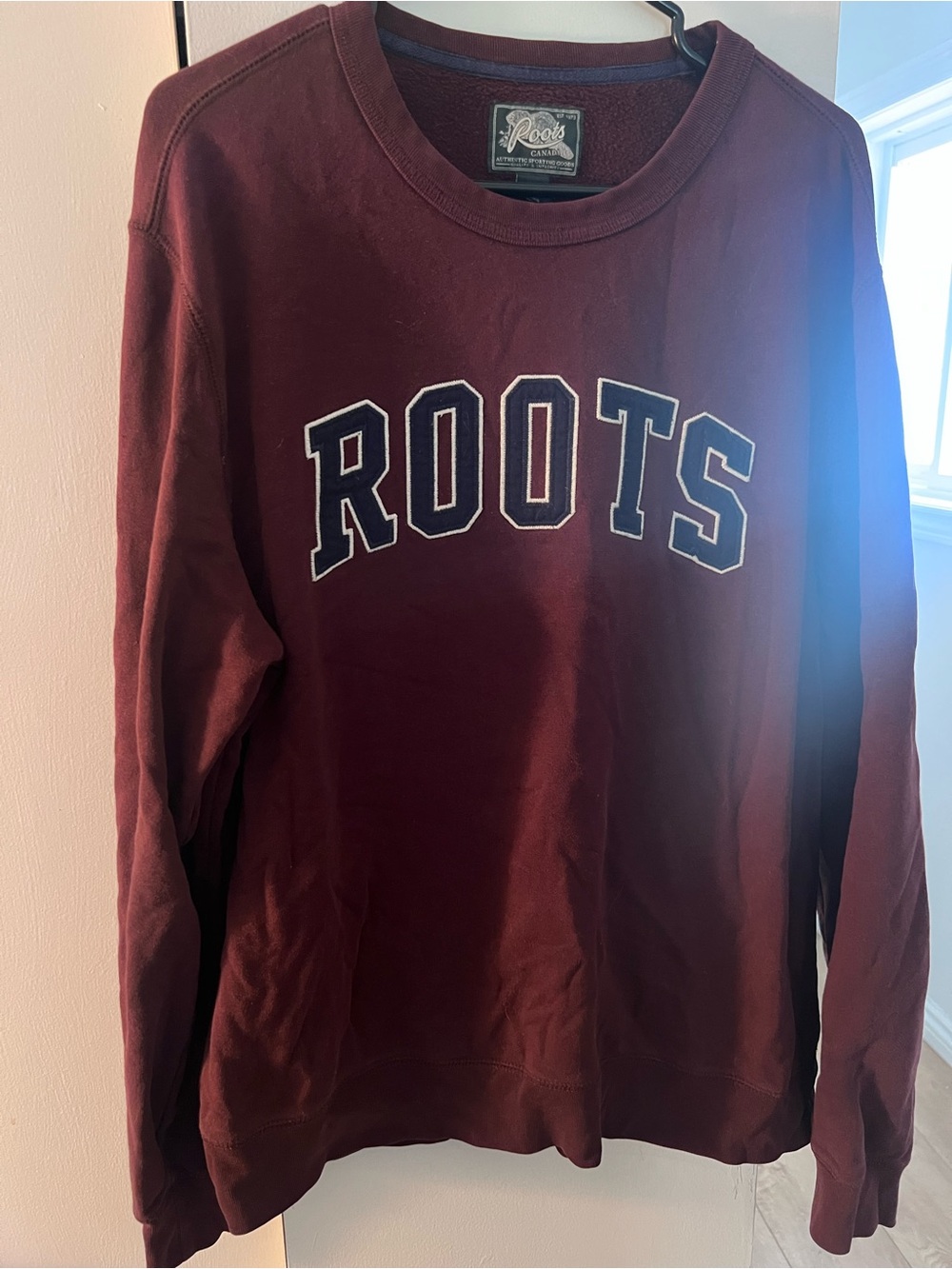 Roots sweater